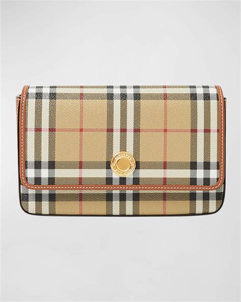 hampshire check flap crossbody.